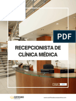 Ebook Recepcionista de Clinica Medica