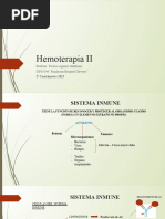 Hemoterapia II: Profesor: Técnico Aguirre Guillermo ISPI 9246 "Fundacion Hospital Oliveros"