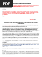 Conditional Acceptance Foreclosure Shit Sandwiches