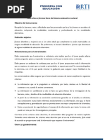 Instrumento de Jóvenes Excluidos Del Sistema