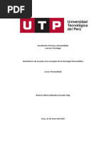 Autoinforme Psicologia Analítica