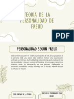 Teoria de La Personalidad de Freud