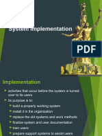 Chapter 9 System Implementation