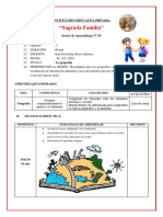 Sesión 01 de Geografía 1°