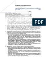 T8 Financial Strategy III (Suggested Answers)