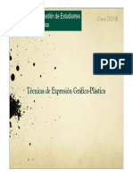 Tecnicas de Expresion Grafico Plasticas