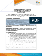 Guía de Actividades y Rubrica de Evaluación Tarea 2 - Contextualización Del SG-SST