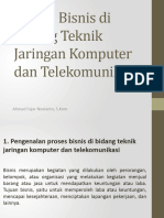 Proses Bisnis Di Bidang Teknik Jaringan Komputer Dan