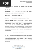 Contestacion Demanda Ejecutiva y Proposicion Excepciones de Merito