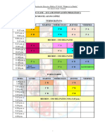 Horario de Clase - AIP 2024