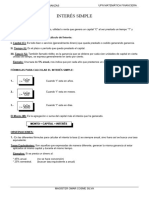 Unmsm PPT Teoria Sesion 3 - Interes Simple 2022-I