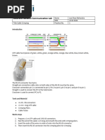 Practice Reports - Cable Crimping