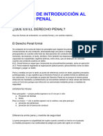 Resumen Primer Parcial de Introducción Al Derecho Penal