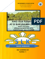 Aralin1.3 Tula AngIslaPanatagAtSiBakunawa WastongGamit NgSalitangNaglalarawan