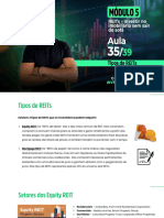 Aula 35 - Tipos de REITs