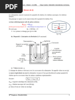 Chap.I Calorimétrie