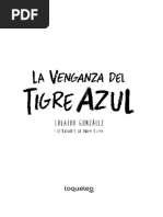 Primeras Paginas La Venganza Del Tigre Azul