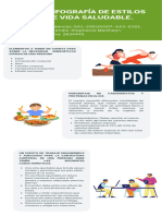 Infografía de Estilos de Vida Saludable.: Evidencia: GA1-230101507-AA2-EV01. Aprendiz: Stephania Martheyn Ficha: 2834495