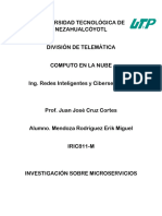 Investigación Sobre Microservicios