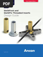 Ancon QwikFoot and QwikFix Threaded Inserts Design Guide