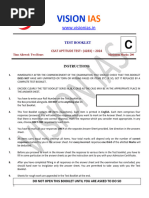 Vision CSAT Test 1 2024 Cse Updates 40 1 41