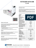 Mase Voyager 4010 DM Sheet.