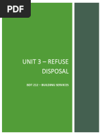 Unit 3 - Refuse Disposal