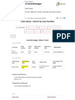 Case Status - Search by Case Number - District Court Surendranagar - Gujarat - India