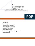 Chapter 4 Switching Concepts & Redundant Networks