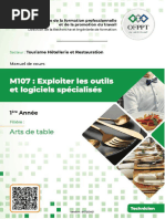 At M107 Exploiter Les Outils Et Logiciels Spécialisés