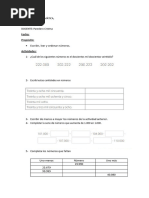 Diagnóstico Matemática 5 y 6