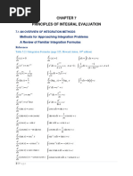 Integration Formula