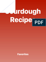 Sourdough Recipes