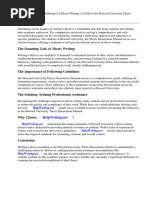 Howard University Thesis Dissertation Manual