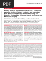 Cardiac Arrest in The Perioperative Period A.3