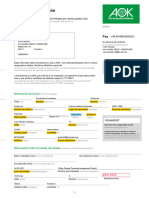 Solicitud de Afiliación: Por Favor, Envíenos Este Formulario Firmado Por Correo Postal o Fax