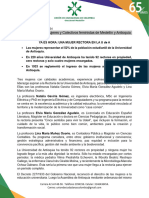 Comunicado Eleccion Rectoria UdeA (5 de Marzo de 2024)