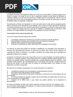 Charla de Seguridad # 8 Barreras de Aeguridad