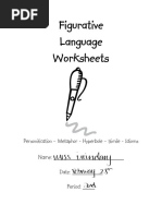 3er Año Figurative Language Worksheets