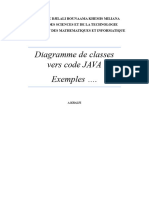 IMPORTANT Conversion Diagramme de Classe Vers Code JAVA