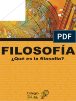 ¿Qué Es La Filosofia