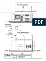 Casa JB2 Tipo A-Fachada Frontal y Posterior