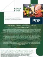 Permasalahan Pangan & Gizi PPT Kelompok 2