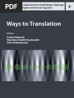 Ways To Translation