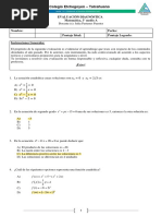 Pauta Evaluación Diagnóstica 3° Medio A