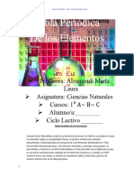 Tabla Periodica de Los Elementos