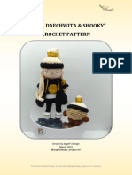 "Suga - Daechwita & Shooky" Crochet Pattern: Design by Angel's Design March 2023 @angelsdesign - Amigurumi