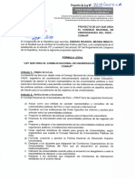 PL Que Crea El Consejo Nacional de Educación Esdras Medina