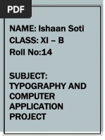 Ishaan Soti Typo