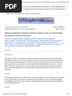 Obsessive-Compulsive Symptoms and Other Symptoms of The At-Risk Mental State For Psychosis - A Network Perspective - PMC